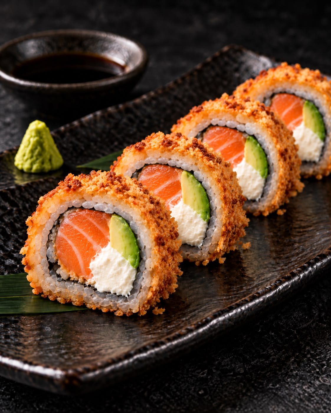 Sake roll furai